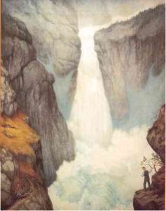 Theodor Kittelsen, Rjukanfosen (1908)